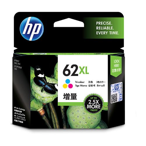 Picture of HP #62XL Tri Col Ink C2P07AA