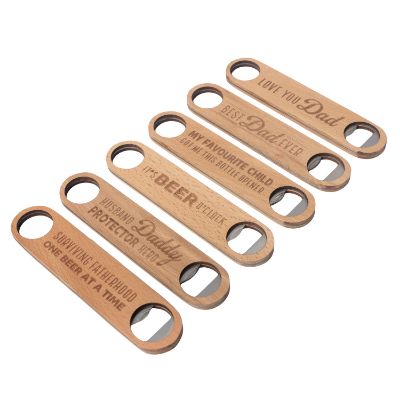 Picture of Bottle Opener Beer Wooden