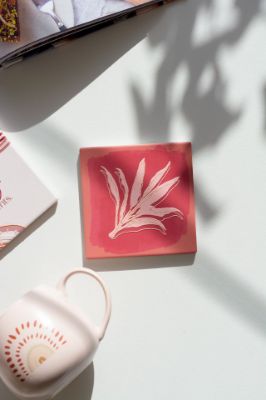 Picture of Desert Dunes Ceramic Coasters Flower