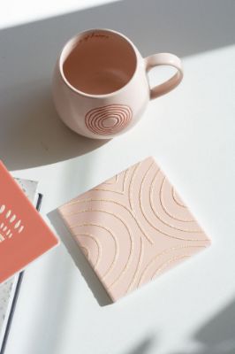 Picture of Desert Dunes Ceramic Coasters Pattern