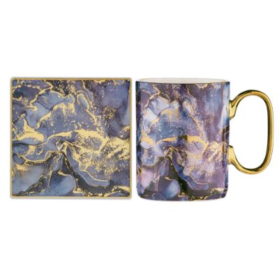 Picture of Golden Depths Mug and Coaster Set Moonstone