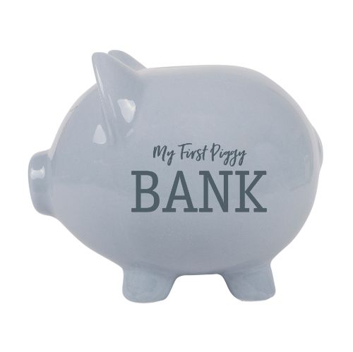 Picture of Piggy Bank My First Piggy Bank Grey