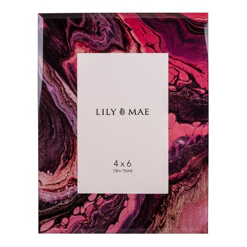 Picture of Lily & Mae Photo Frame 4X6 Lava