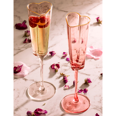 Picture of Amour Champagne Glass Clear 2pk