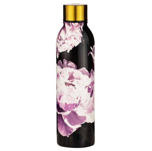 Picture of Dark Florals Drink Bottle Peony