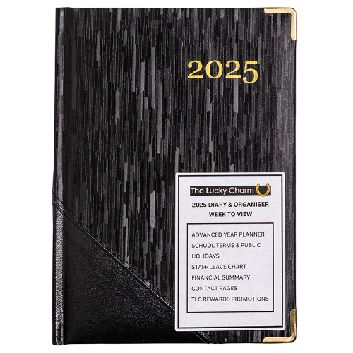 Picture of Diary A5 WTV Black 2025 