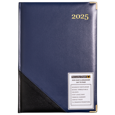 Picture of Diary A4 DTP Blue 2025 