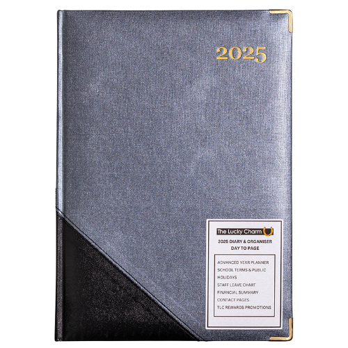 Picture of Diary A4 DTP Silver 2025