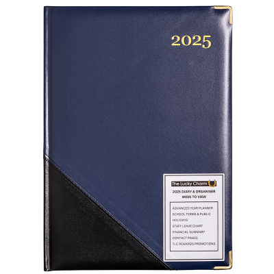 Picture of Diary A4 WTV Blue 2025