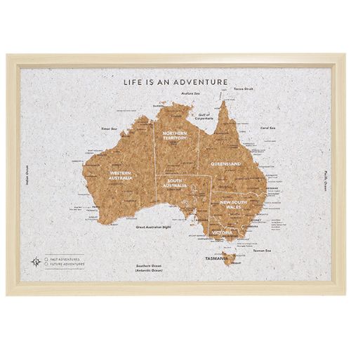 Picture of Travel Board Australia Map Small